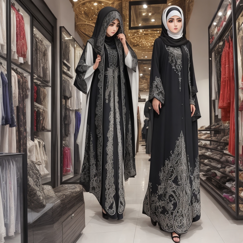 محل عبايات بـ مول البنفسج | دليل حدائق اكتوبر